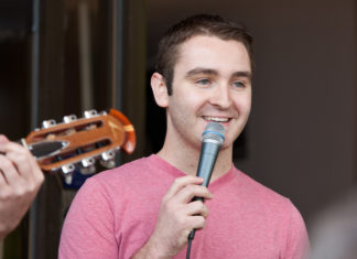 McNett croons ‘It’s Beginning to Look A Lot Like Christmas’