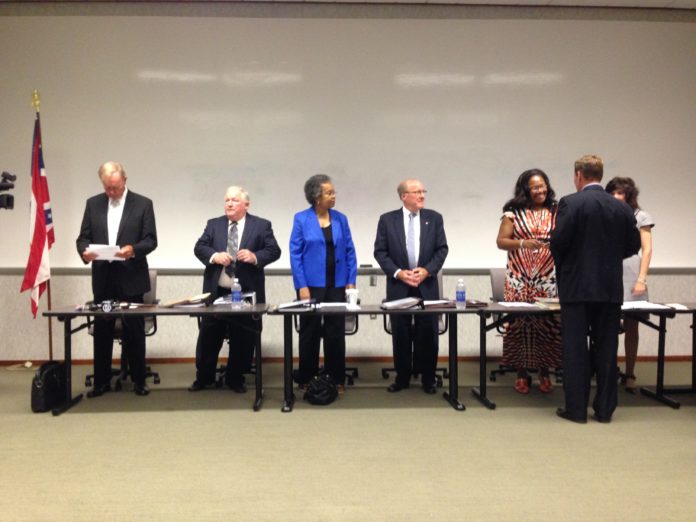 BOE_Husted Greets BOE_SOttney