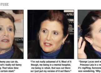 Miller: Carrie Fisher: Self-acceptance run wild