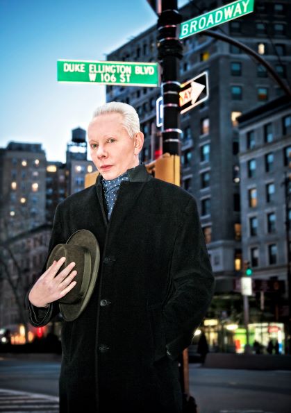 ArtJoe Jackson with street signs by Frank Veronsky